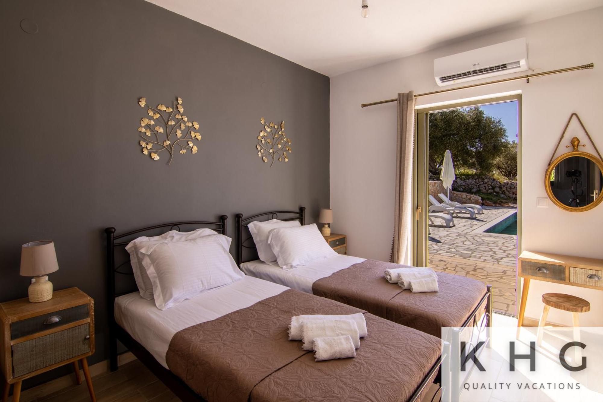 Skoumas Villa Surrounded By Olive Trees! Vlachata Buitenkant foto